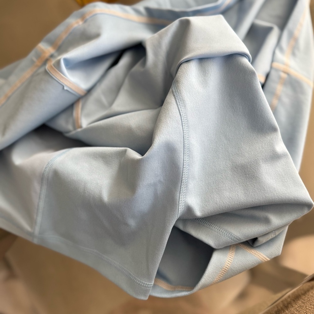 J. Crew CloudStretch high-rise sports Skort skirt - Baby Blue - Picture 7 of 10